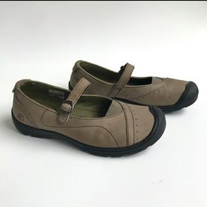 Keen sterling city leather Mary Jane shoes